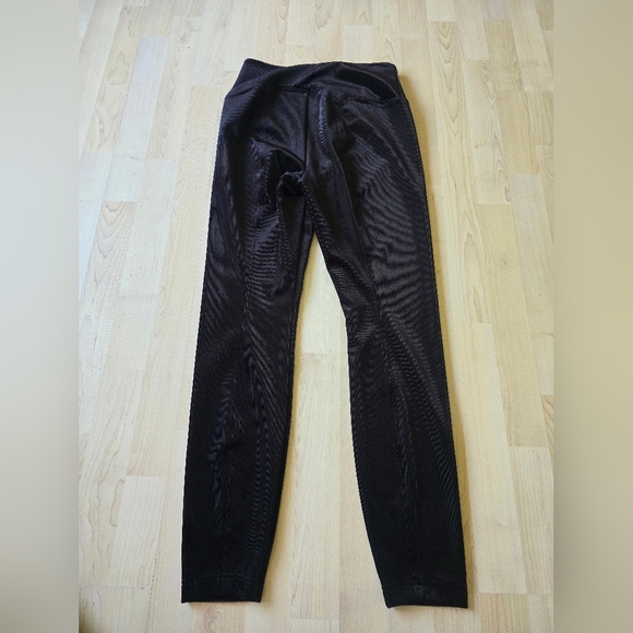 White House Black Market Runway Leggings Size 6 Short Velvet Corduroy Back Seam - Picture 4 of 10